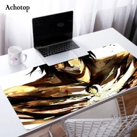 attack on titan mouse pad gaming accessories computer mousepad large 900x400 gamer rubber carpet with backlit keyboard mouse mat