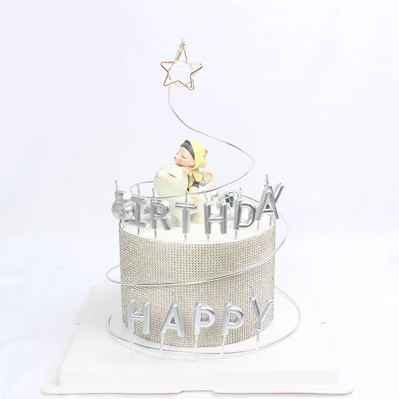 1 шт. украшения торта на день рождения торт фигурки жениха и невесты Топ с