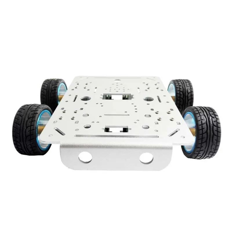 Комплект для сборки автомобиля из алюминиевого сплава 4WD|diy rc track|rc track kitmetal chassis |