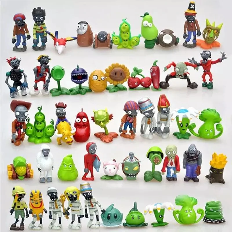 Toys Plants And Zombies Pvc Action Figures Collection Model Toy For Kids Children Gifts