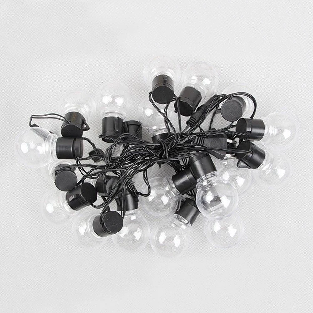 20 30 шаровых лампочек светодиодный светильник цепь глобус лампа s Солнечная/USB EU/US