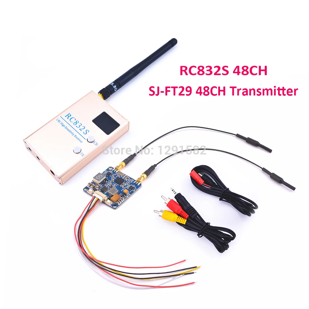 5 8G 48CH RC832 RC832s SJ FT29 50mw / 300mw 800mw переключаемый передатчик для FPV RC гоночный Дрон