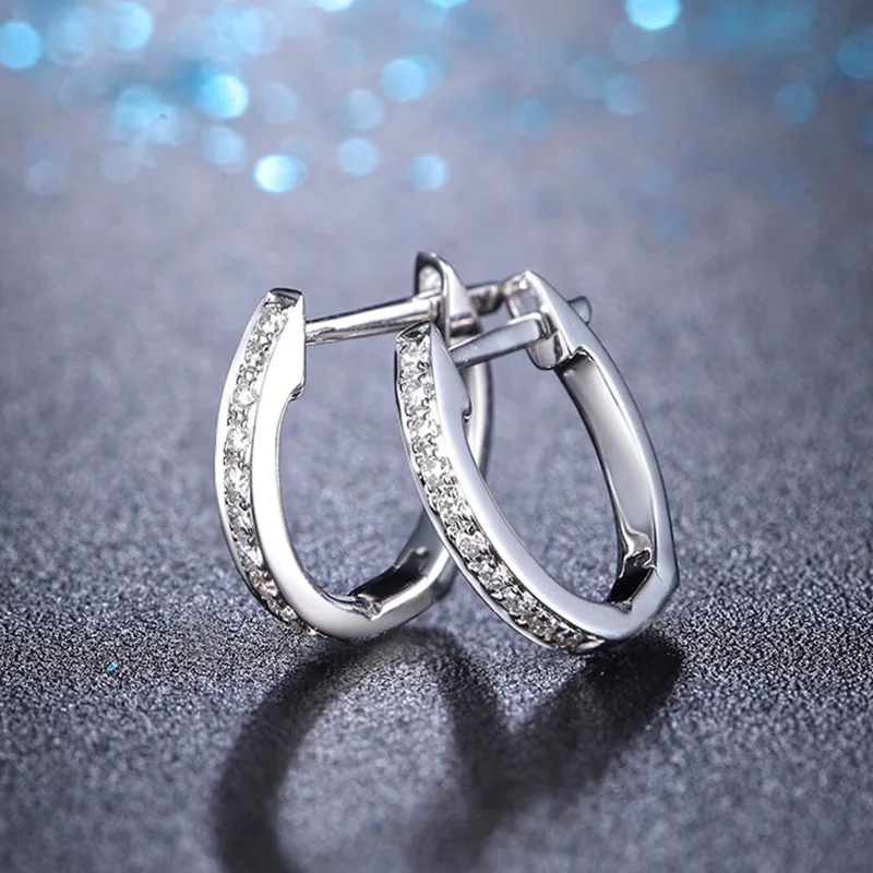 Женские серьги-клипсы с имитацией рубина и турмалина | Украшения аксессуары