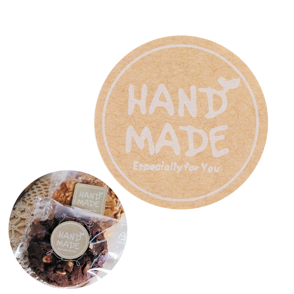 120 ПК/лист с круглым белым циферблатом и DIY ручной работы Стикеры Этикетка из