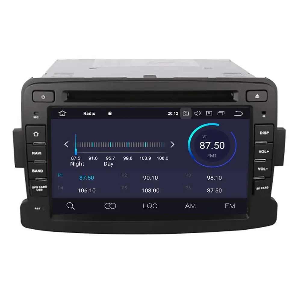 

Android10.0 4GB+64GB car DVD player Car multimedia Radio For RENAULT DUSTER GPS Navigation Audio Video unit head radio player