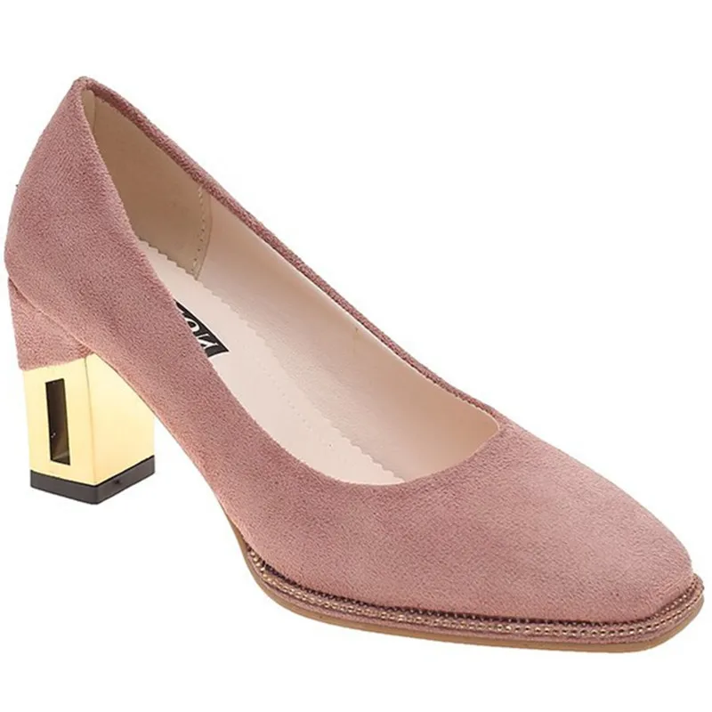 

Slip On Classic Style Beige High Heels Slimming Shoes Chunky Sandals Shallow Mouth Basketball Platform Navy Blue Pumps Lace-Up S