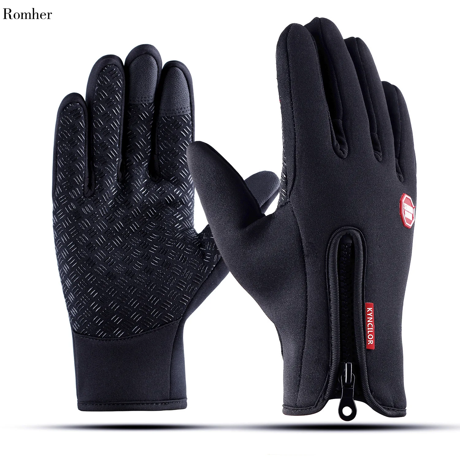 Romher 2020 зимние модели для использования на открытом воздухе спортивные перчатки