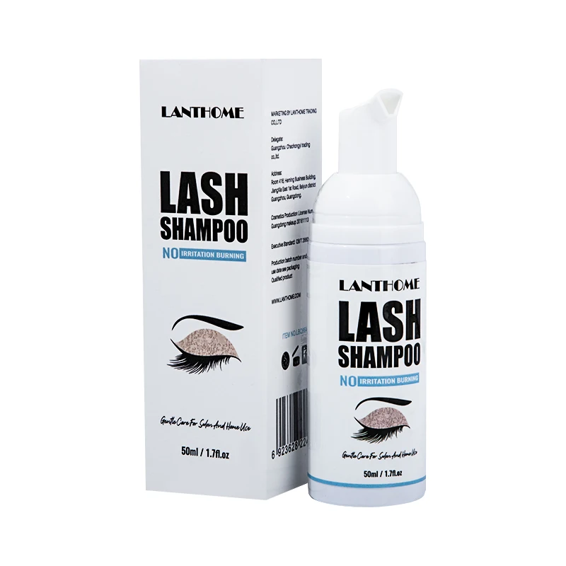 

5pcs 50ml Professional Eyelash Shampoo Foam Cleanser Personal Eyelash Extension Cleaner Shampoo Eyelash Cleaner