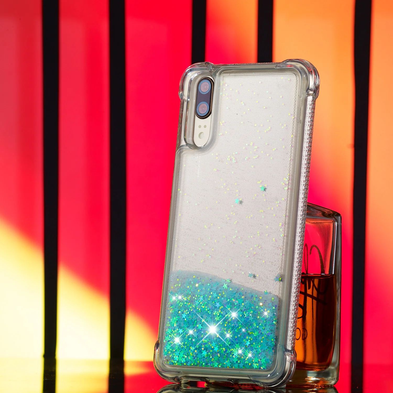 Жидкий чехол зыбучий песок-силиконовый для Huawei Mate 30 20 10 Lite P Smart 2019 Y3 Y5 II Y6 2017 Y7 Prime