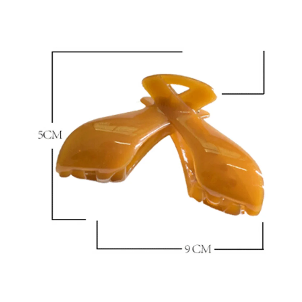 

1 PC Women Hair Claw Crab Clamp Girls Plastic Large Ponytail Clip Pure Color Hairpin Claws Clamp Headwear Hair Accessories New