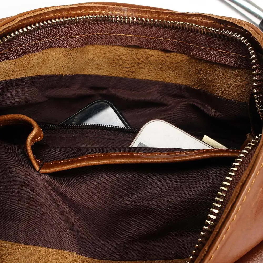 Мужские сумки из натуральной яловой кожи черные мужские сумки-мессенджеры