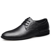 large size 47 genuine leather shoes men dress shoes business office shoes black formal shoes for men flats zapatos de hombre