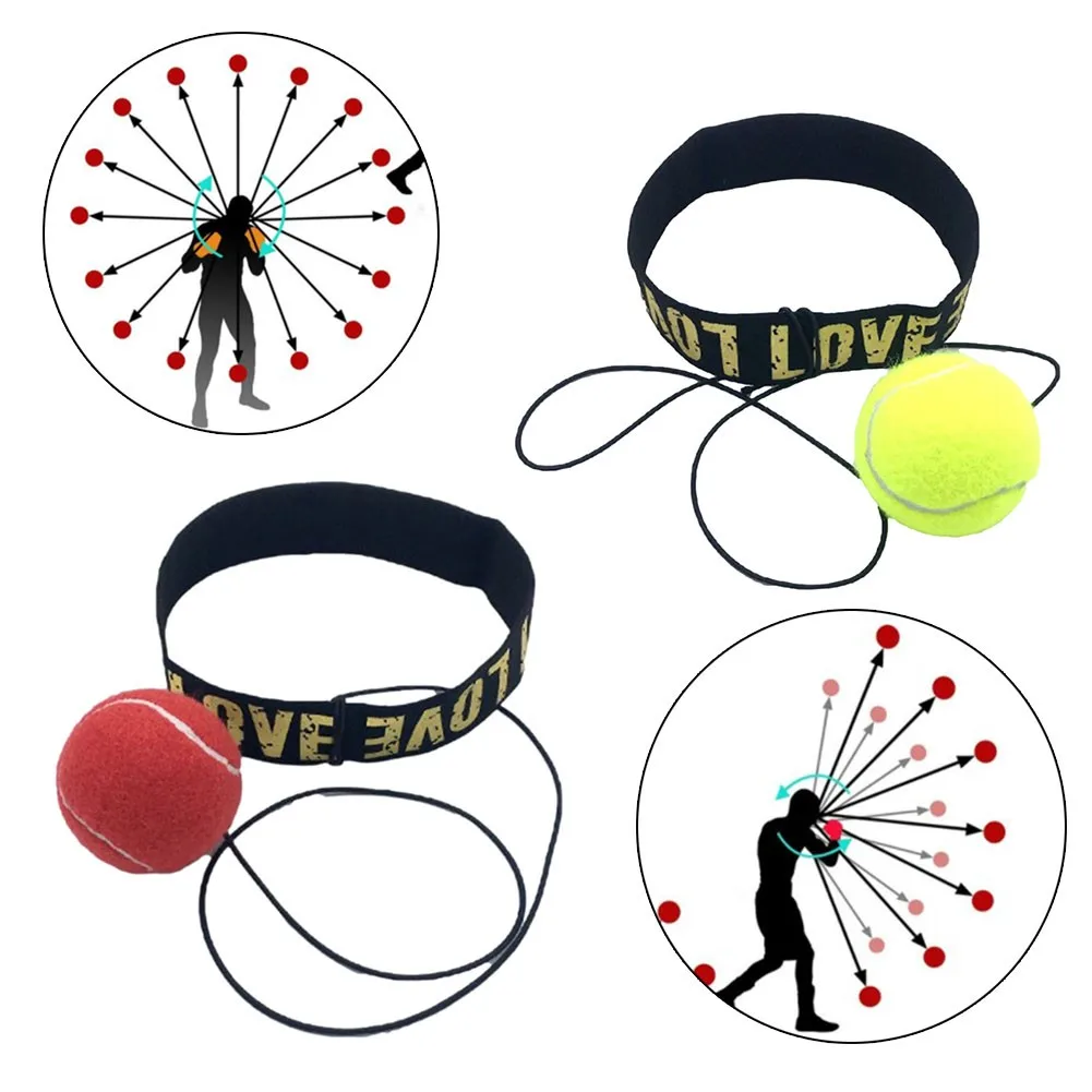 

Boxing Speed Punch Head-mounted Speed Ball MMA Sanda Training Hand-eye Reaction Gym Muay Thai Exercise Fitness Accessories