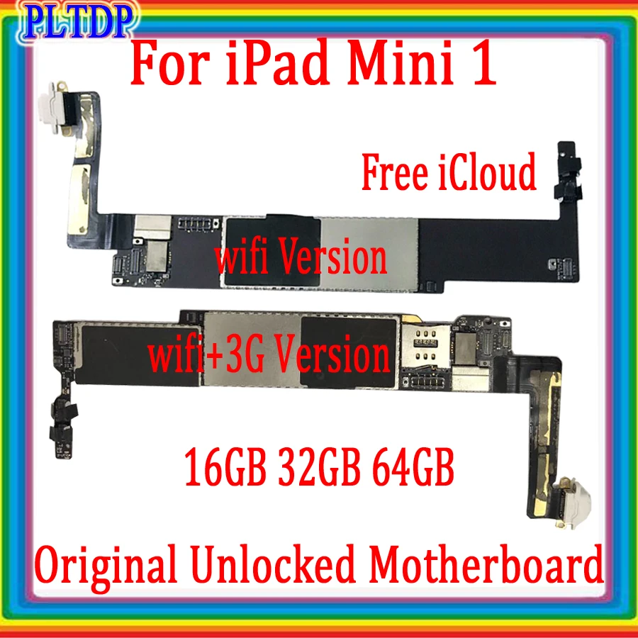 Оригинальная разблокированная материнская плата A1432 wifiVersion A1454 или A1455 icloud для Ipad