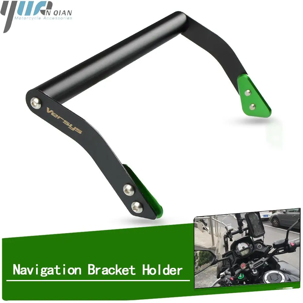 

Motorcycle GPS/SMART PHONE Navigation GPS Plate Bracket Adapt Holder For KAWASAKI Versys 650 KLE650 Versys650 2015-2019 2016 17