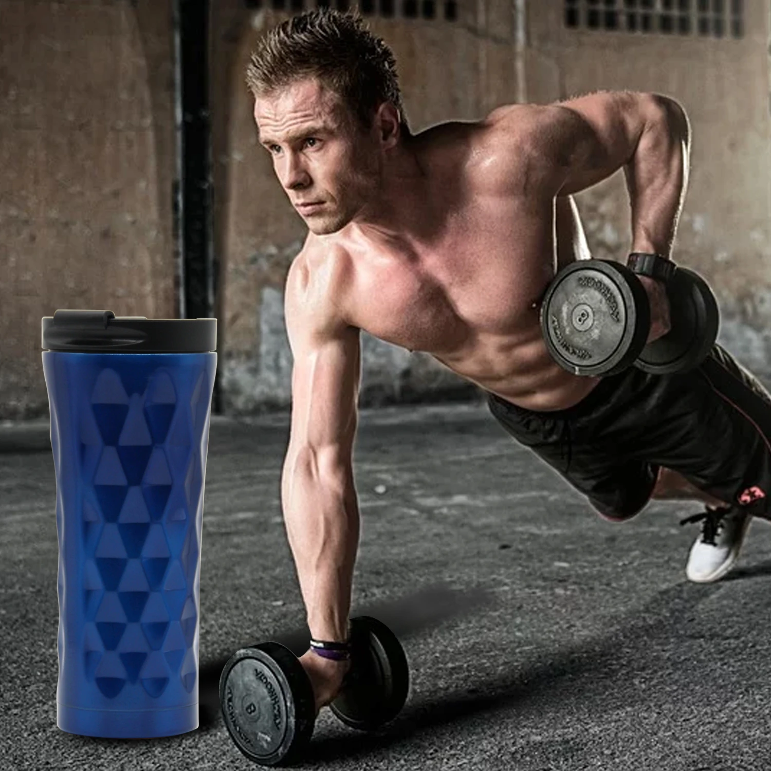 Горячая 500 мл Вакуумная чашка Изолированная термальная бутылка для воды из