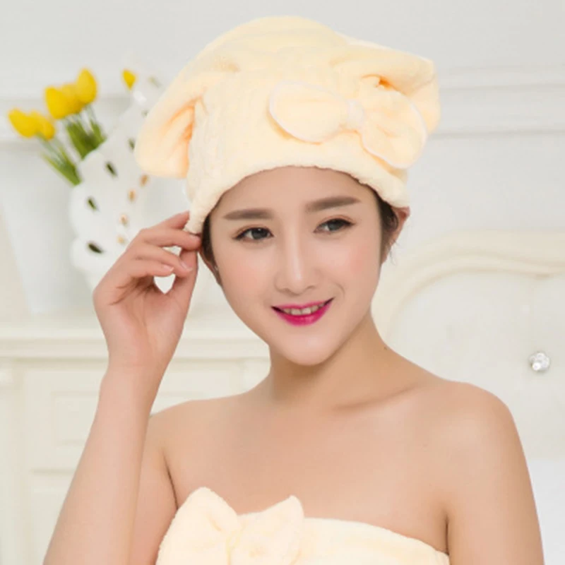 5 цветов цветные однотонные тюрбан из микрофибры для волос быстро сохнут женские