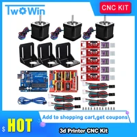 professional 3d printer cnc kit uno r3 boardramps 1 4 mechanical switch endstopdrv8825 motor drivernema 17 motor