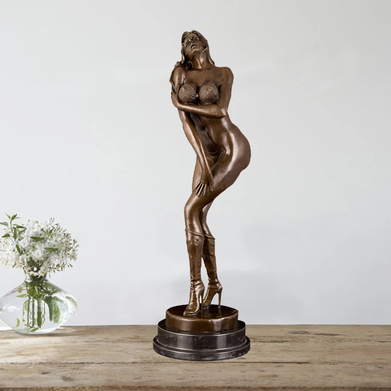 Олаф Одегард бронзовая скульптура статуя Сексуальная эротическая женская для