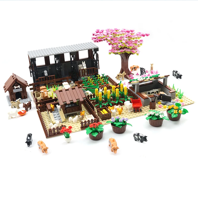 

Конструктор MOC детский креативный с животными