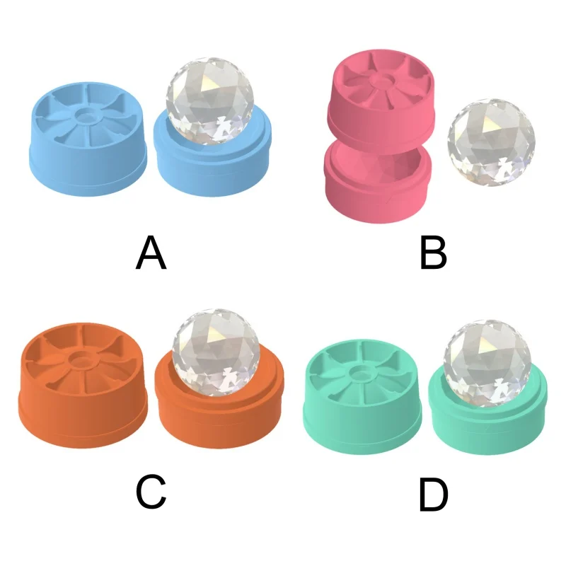 Diamond Ball Shape Silicone Ice-Cube Mold For DIY Cake Candy Chocolate Baking |