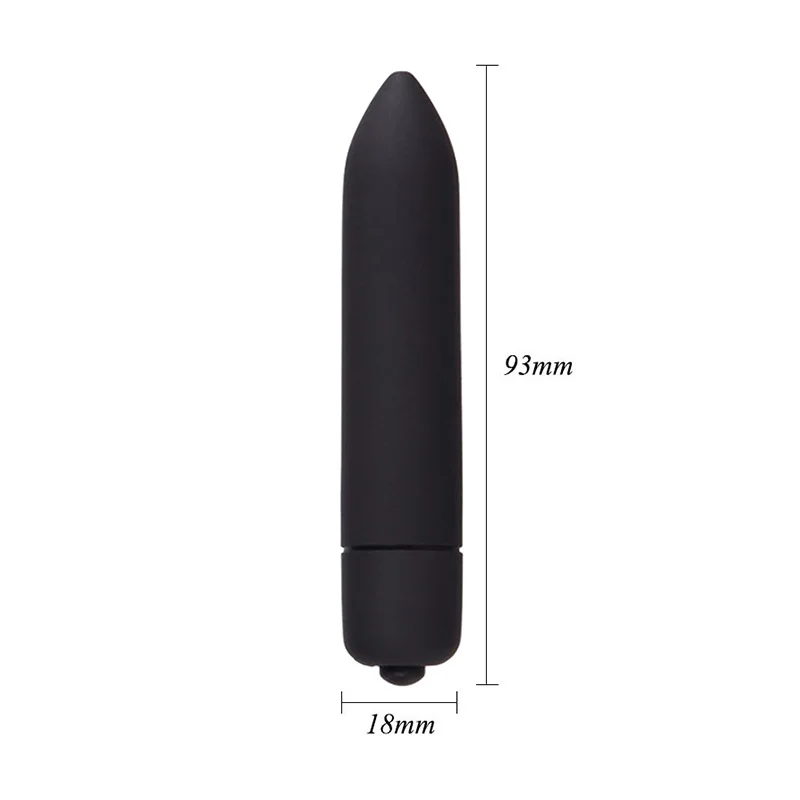 Мощный вибратор пуля с 10 режимами портативный карманный мини стимулятор
