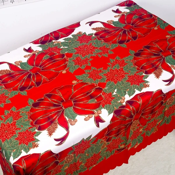 style 9 150x180cm Высококачественная рождественское Рождество скатерть Рождественская Новогодняя скатерть полиэстер рождественские украшения для дома натальные вечерние принадлежности - Цвет: style 9 150x180cm