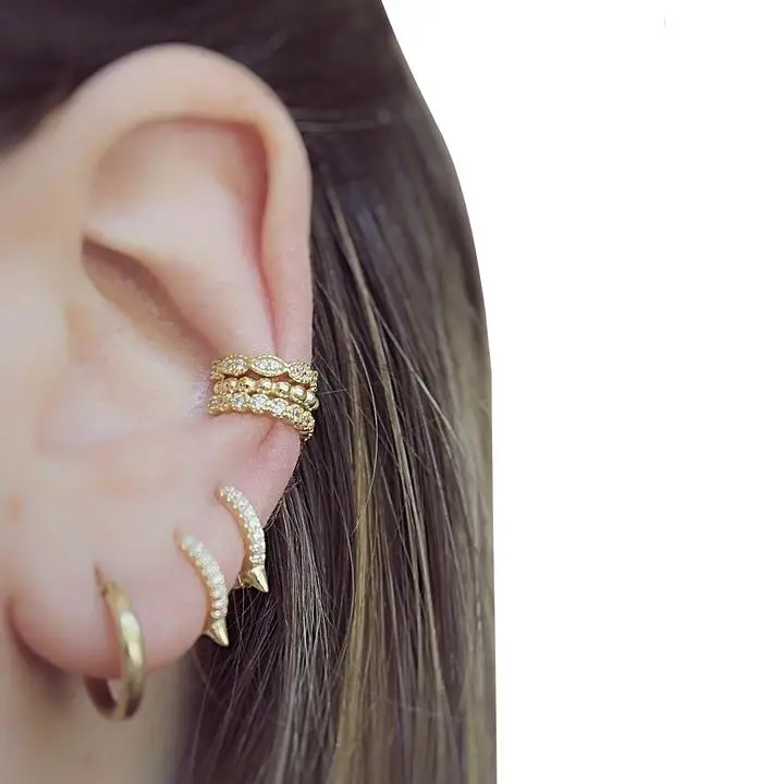 Серьги женские из серебра 925 пробы без пирсинга|Серьги-клипсы| |