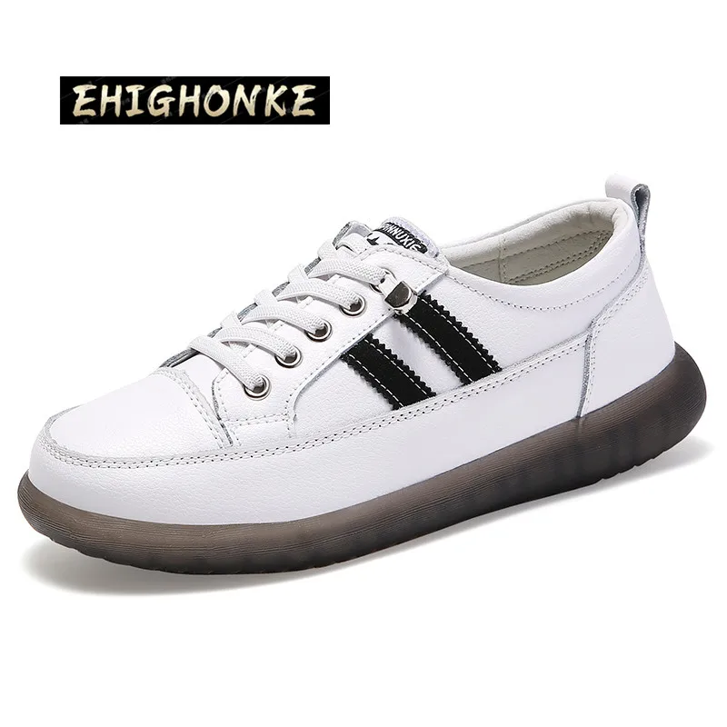 

Women 's Sports Shoes , Ladies Casual Flat Shoes , Ladies Lace -up Shoes Zapatillas Classic Hot Sale Autumn Boots Round Toe