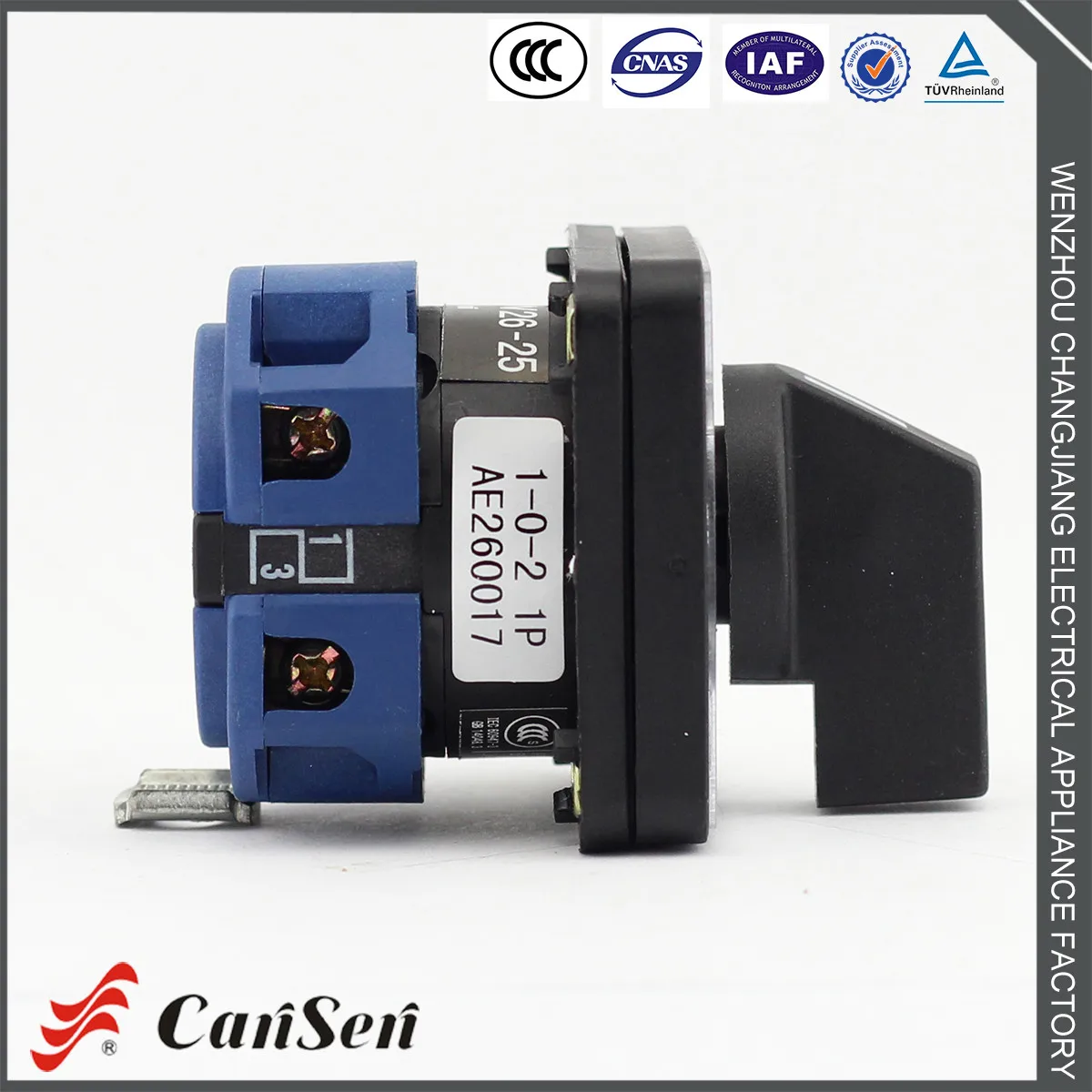 CANSEN LW26 25 CA20 Ith 25A поворотный кулачковый переключатель двойной 1 0 2 полюс 4