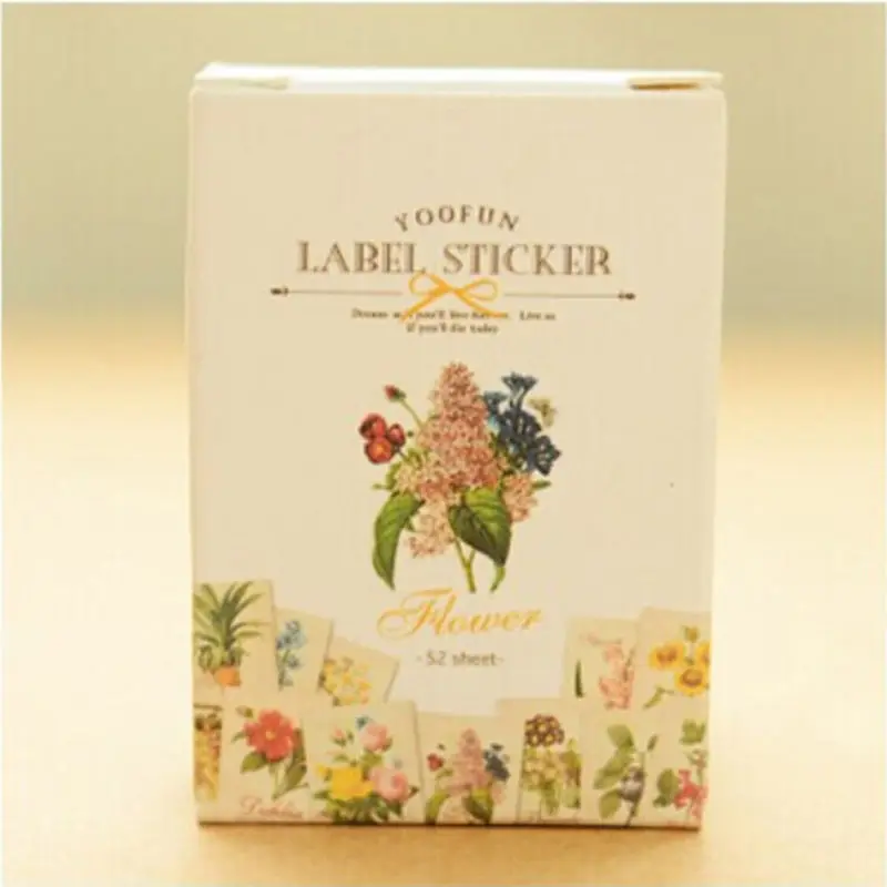 52 шт./пакет старинный Ретро бумага DIY мини юбка для девочек с цветочным рисунком