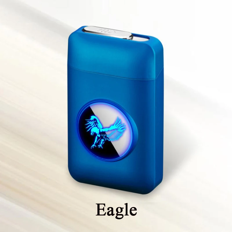 Полимерный металлический чехол для сигарет электрическая зажигалка прямые