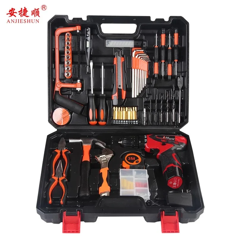 Многофункциональная бытовая электрическая дрель 12 В с литиевой регулировкой