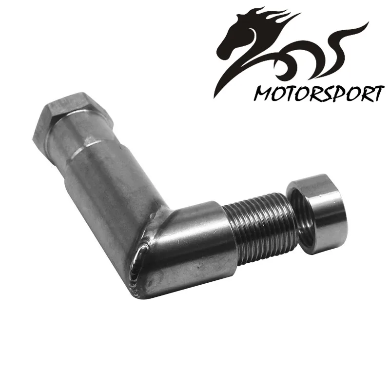 O2 oxygen sensor angled extender spacer 90 degree 02 bung extension M18 X 1.5 | Автомобили и мотоциклы