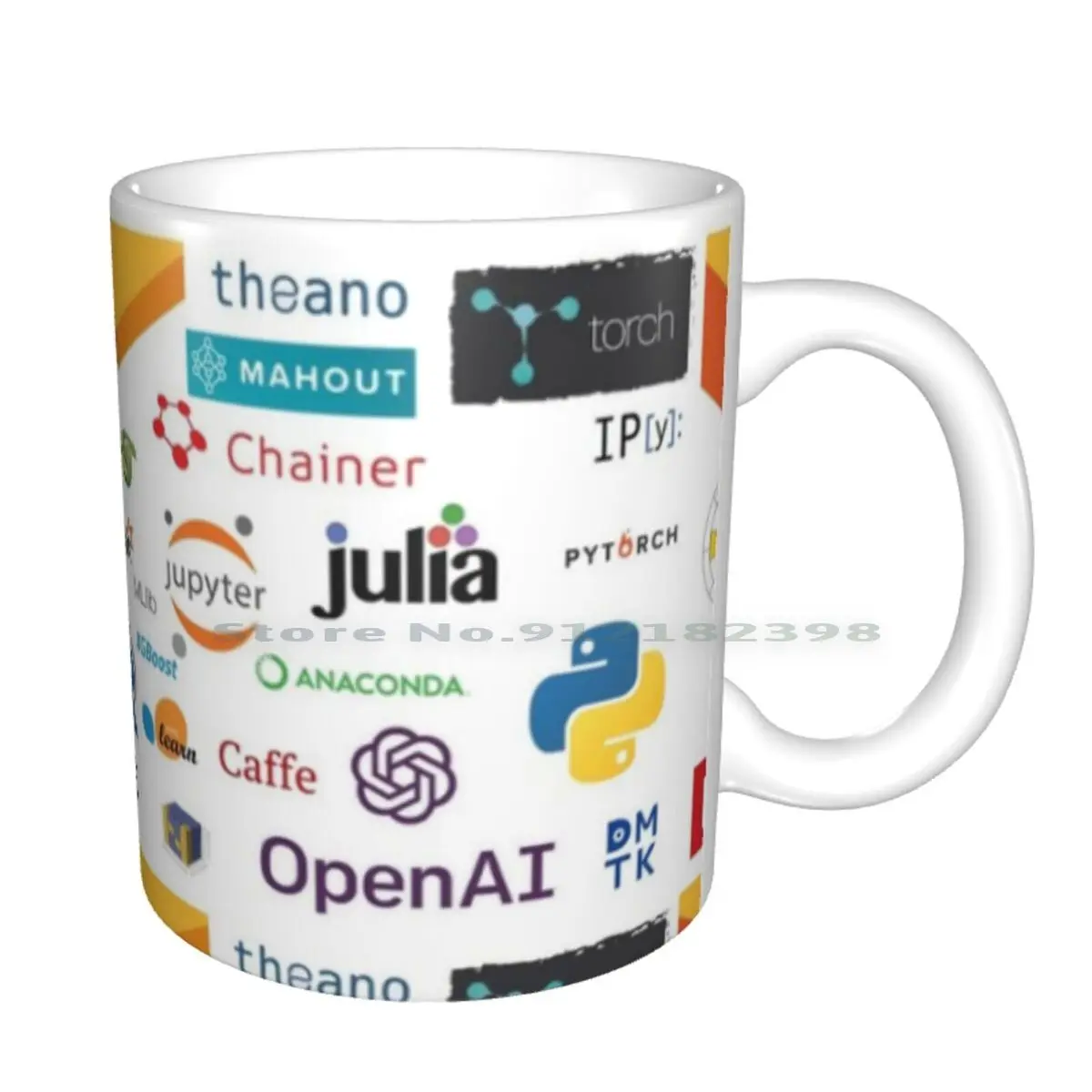 Ml наклейка с пейзажем керамические кружки кофейные чашки Кружка для молока и чая