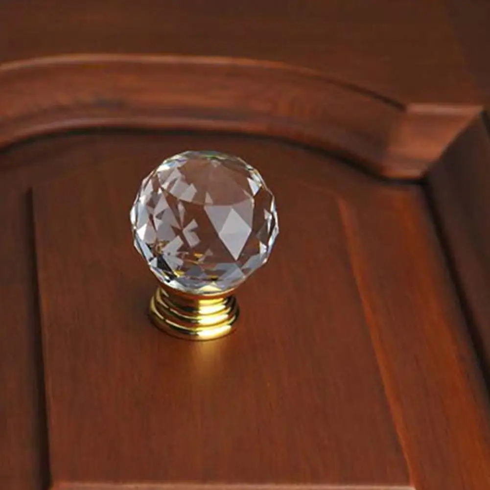 2 шт. 30 мм Алмазный Форма дизайн мяч d с украшением в виде кристаллов Стекло цинка