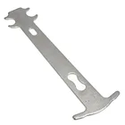 Измеритель цепи велосипеда, линейка для измерения, сменный инструмент для ремонта велосипеда, для горных велосипедов, индикатор износа цепи