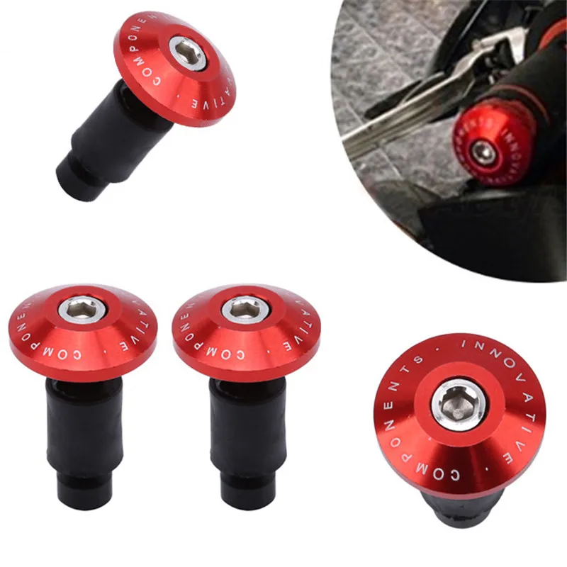 

2021 Hot New Arrival Motorcycle Handle Bar End Weight Handlebar Grips Cap Anti Vibration Slider Plug