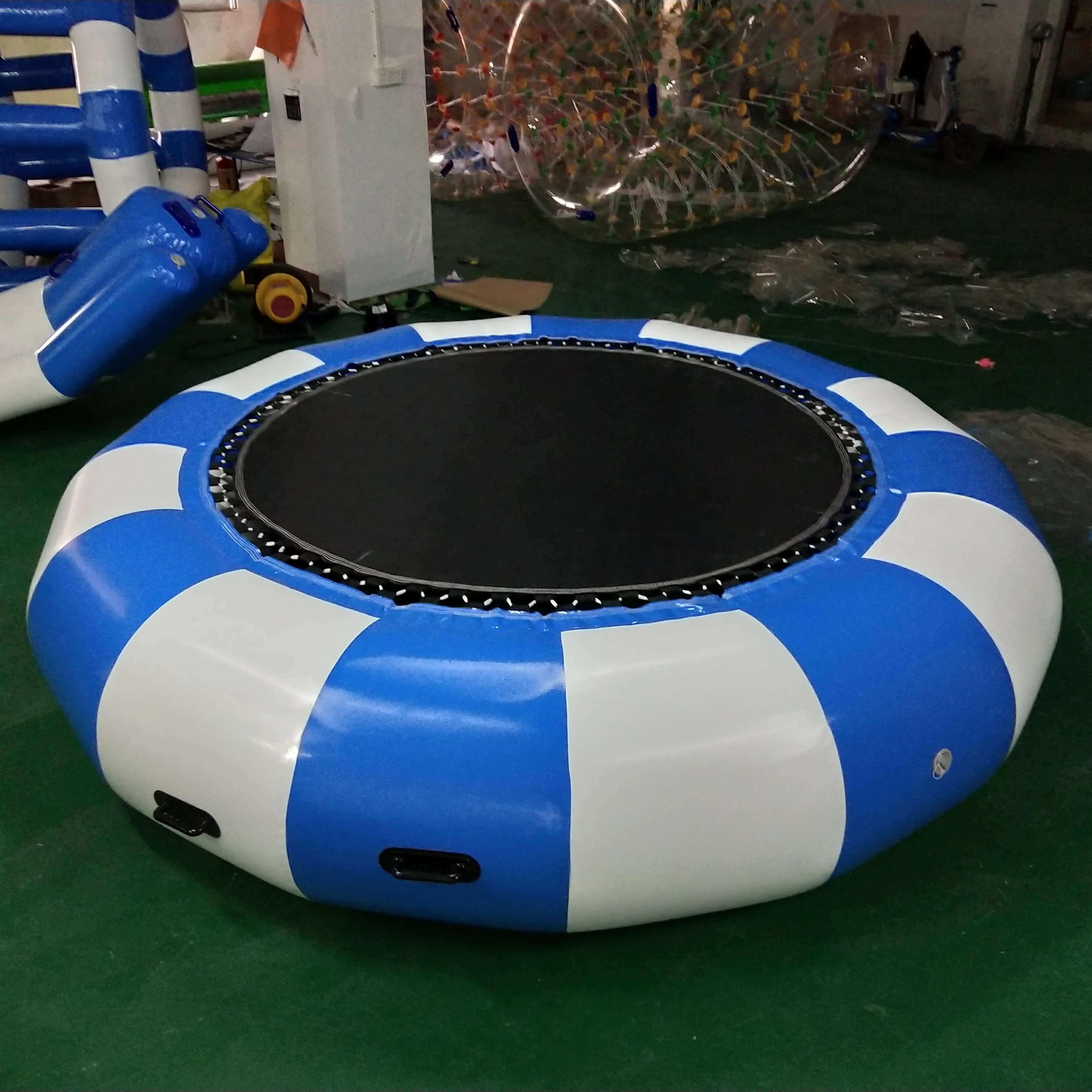 ПВХ надувная водная платформа прыгающая кровать плавающие водные игрушки