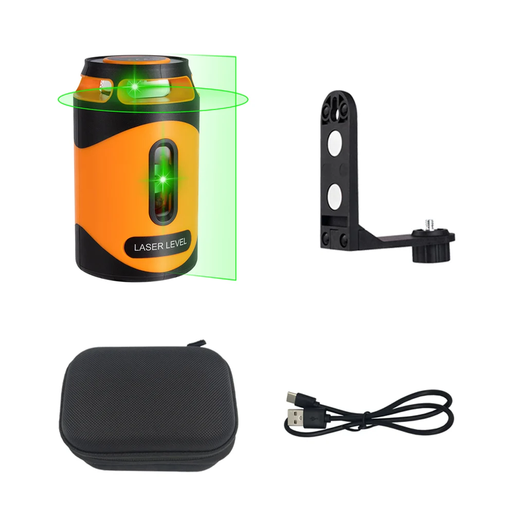 Нивелир лазерный Norm 5/2 линий зеленый лазер с приемником самовыравнивающийся