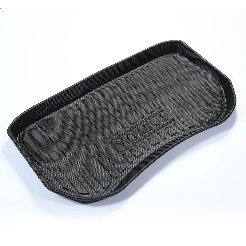

Front Luggage Box Mat for Tesla Model3 2020-2021 TPE Waterproof And Wear-Resistant Front Trunk Pad Car Accessories Interior Par