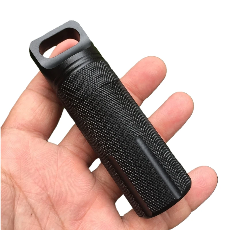 

1Pcs Capsule Survival Seal Trunk Waterproof Hike Box Container Outdoor Camp Medicine Pill Case