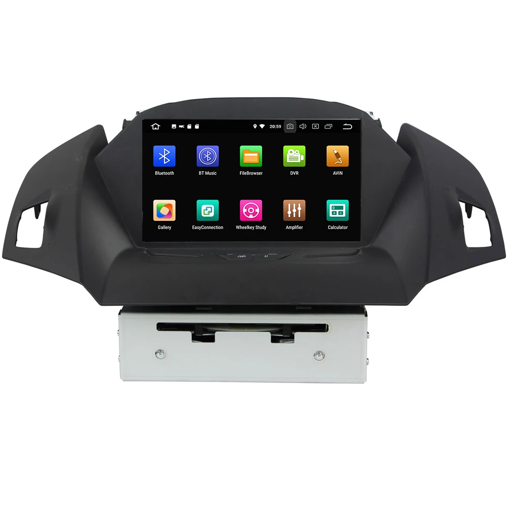 Billig Roadlover 8 Inch Android 9,0 Auto-Multimedia-Player Radio Stereo Für Ford Kuga 2013 2014 2015 2016 2017 2018 GPS Navigation