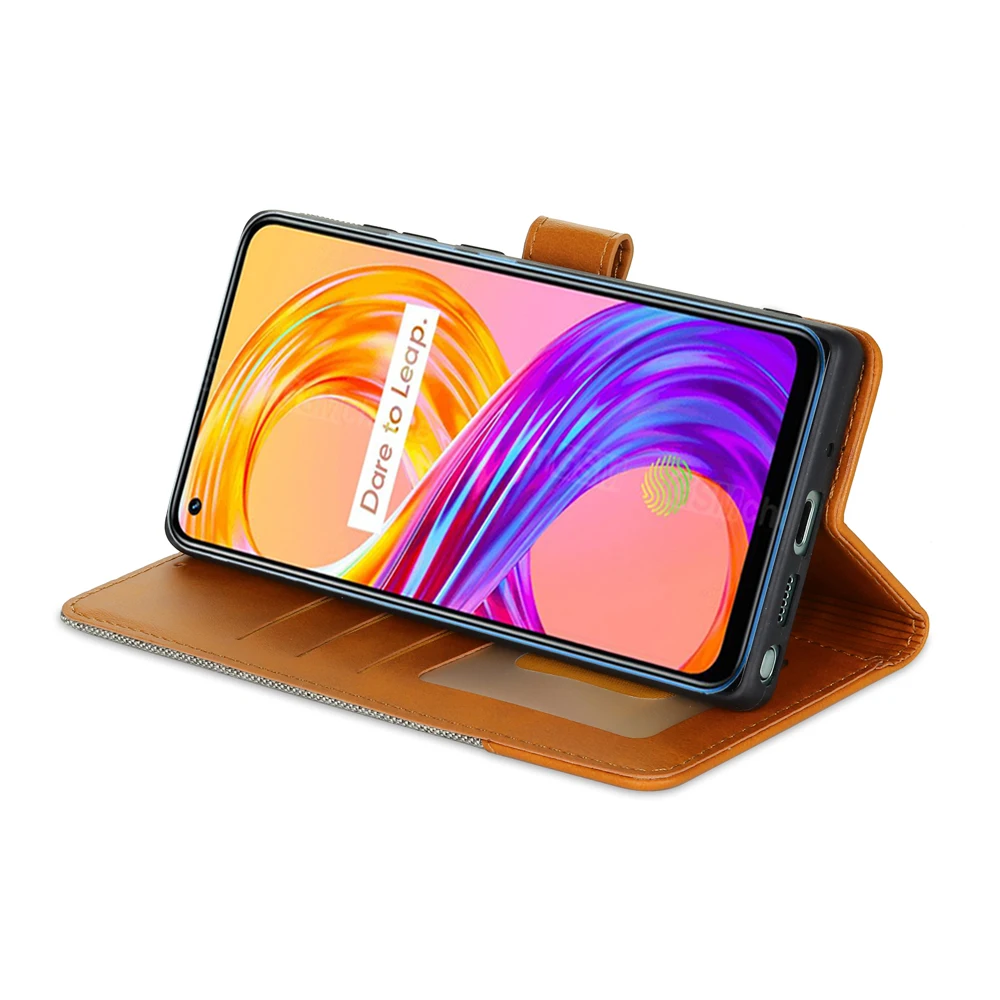 Wallet Case For Realme 8 6 7 9 Pro Plus Cover Flip Leather Etui Book On For Realme8 Realme9 SE I Realme 9i 8s 8i 6i 6s 7i Case