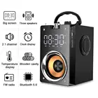 Портативная Bluetooth-колонка, с супер басами, высокой мощности, 3D стерео, сабвуфер, музыкальный центр, поддержка AUX, TF, FM-радио, Hi-Fi, бумбокс