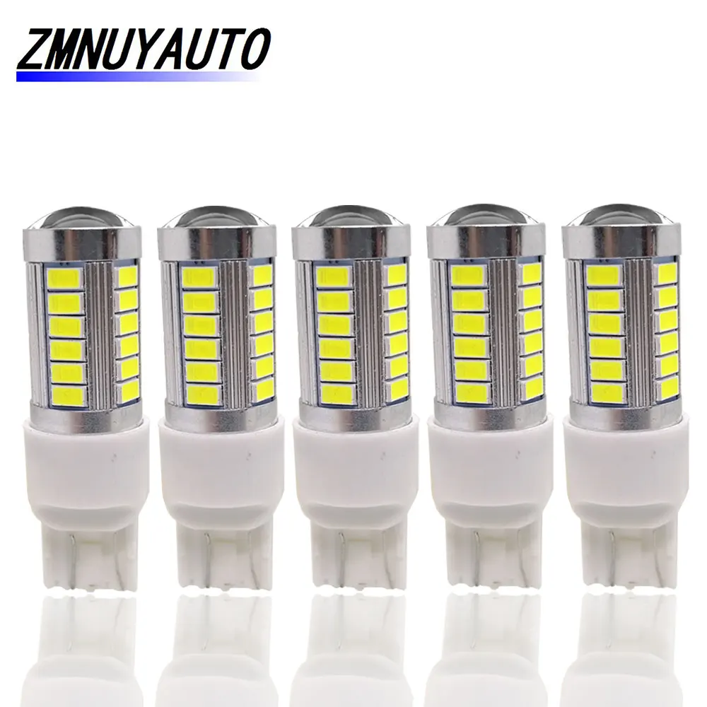 5 шт. автомобисветильник светодиодсветодиодный лампы T20 W21/5W 7443 33SMD 5730 T25 3157 P21W PY21W