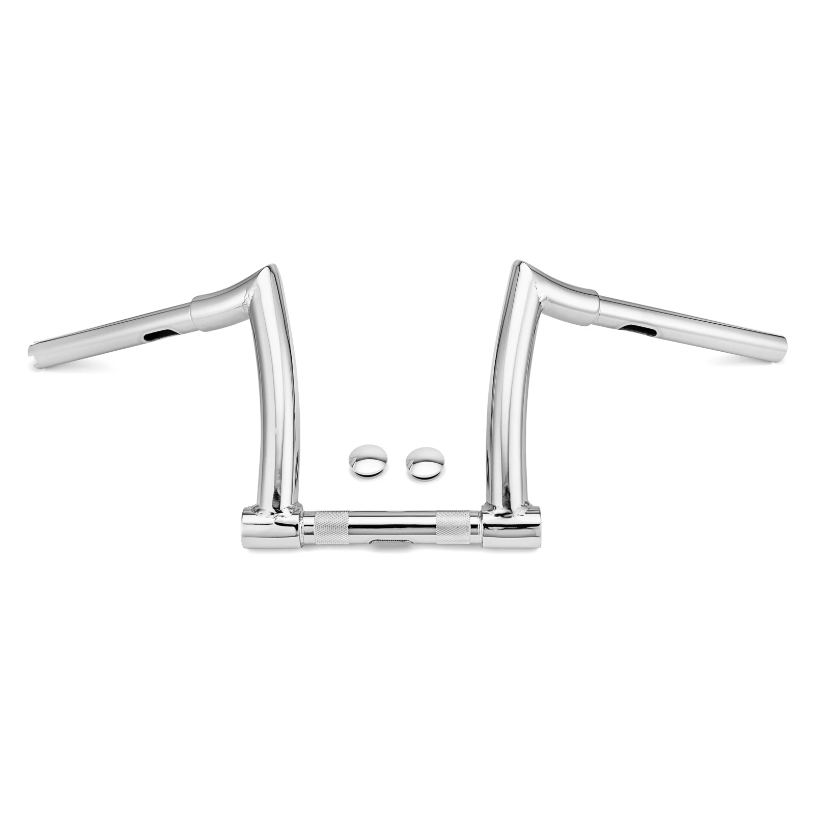 

Chrome 8" Rise Ape 1.25" Bar Handlebar 1" Clamp Horn / Mini Ape Seamless Steel Pipe For Harley Softail 2018-UP Deluxe FLDE