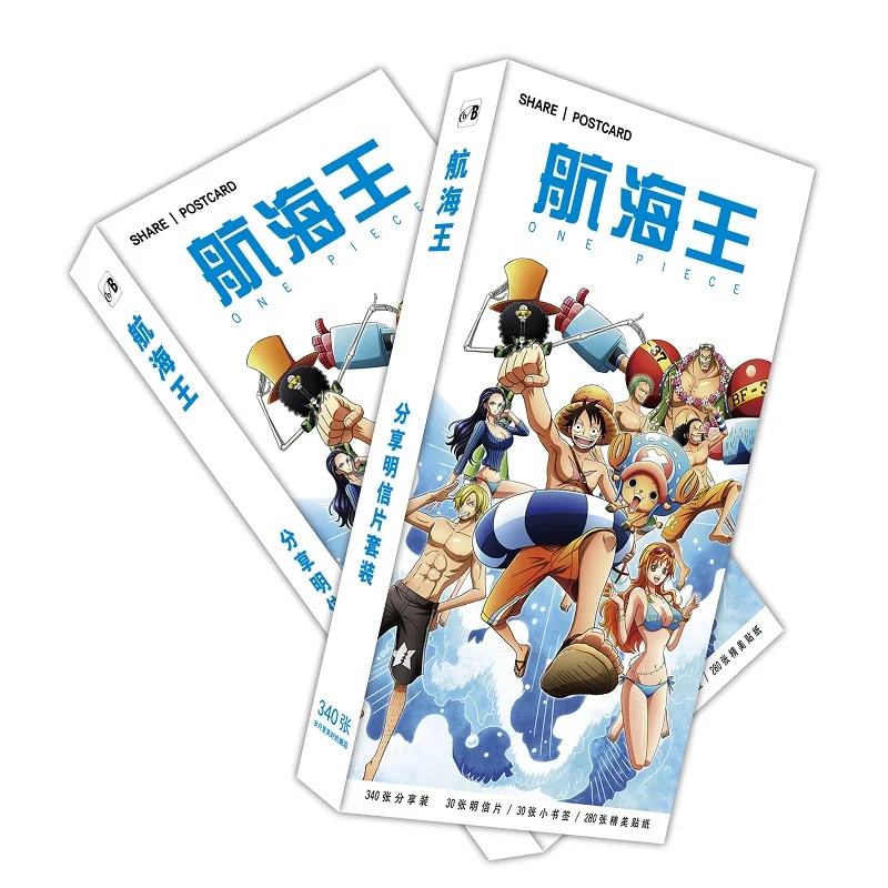 340 шт./компл. японское аниме цельные открытки/Поздравительные открытки/Открытки