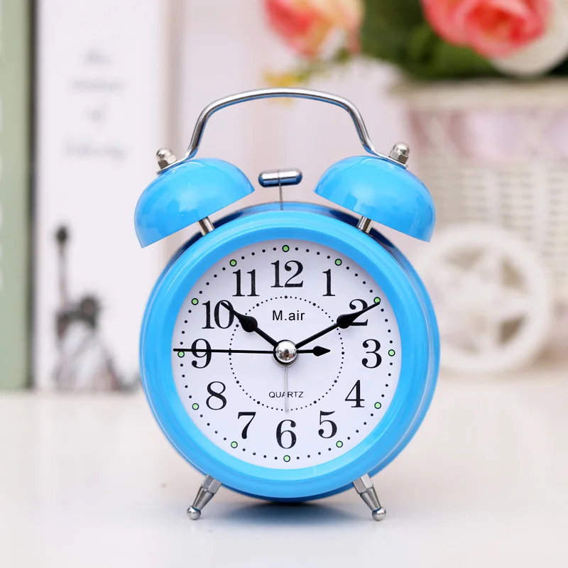 Бесшумные модные прикроватные часы-будильник креативный умный будильник