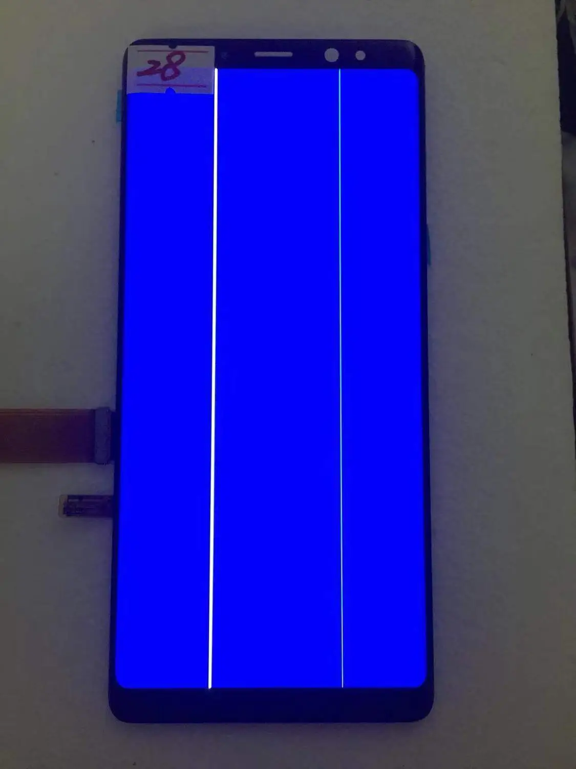 NO.28 AMOLED с линейным дисплеем для SAMSUNG Galaxy NOTE8 lcd N950 N950F дисплей сенсорный экран Запасные части линейный экран - Цвет: NO.28